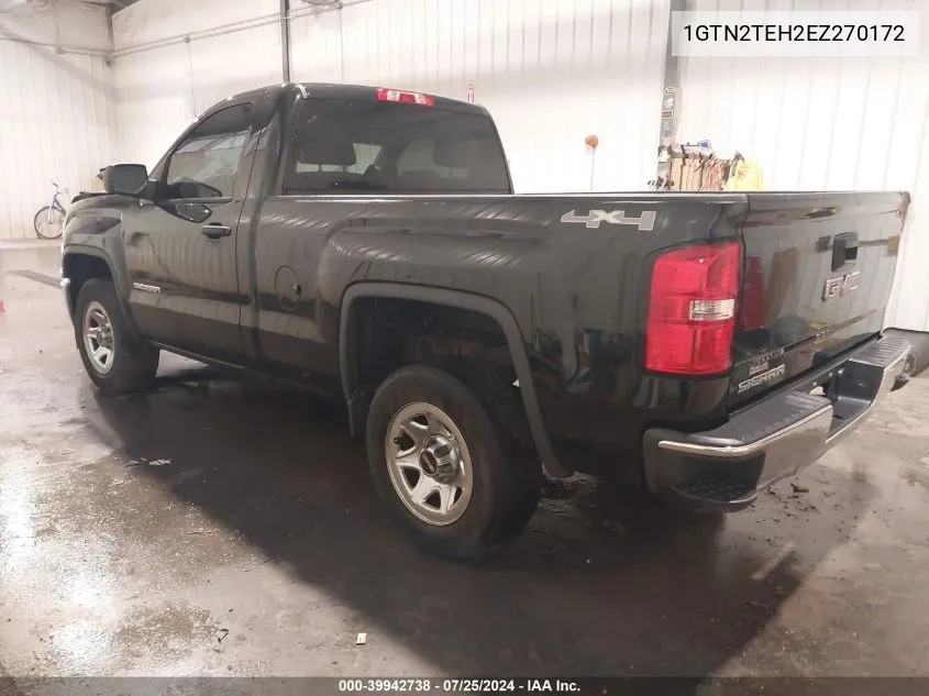 2014 GMC Sierra 1500 VIN: 1GTN2TEH2EZ270172 Lot: 39942738