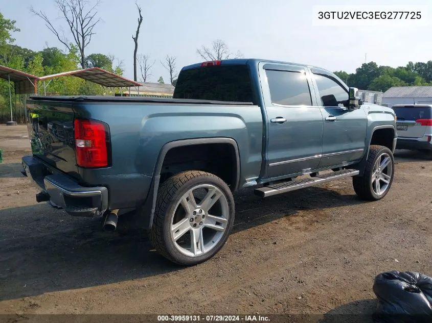 2014 GMC Sierra 1500 Slt VIN: 3GTU2VEC3EG277725 Lot: 39959131