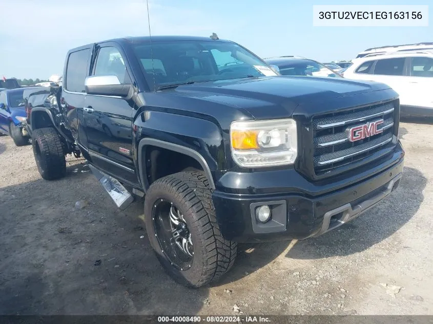 2014 GMC Sierra 1500 Slt VIN: 3GTU2VEC1EG163156 Lot: 40008490