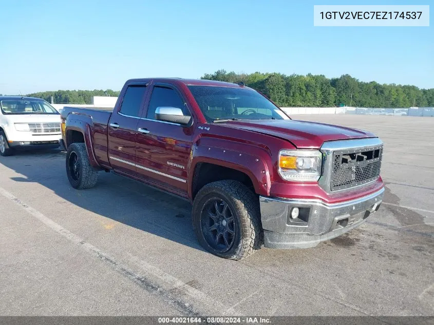 2014 GMC Sierra 1500 Slt VIN: 1GTV2VEC7EZ174537 Lot: 40021644