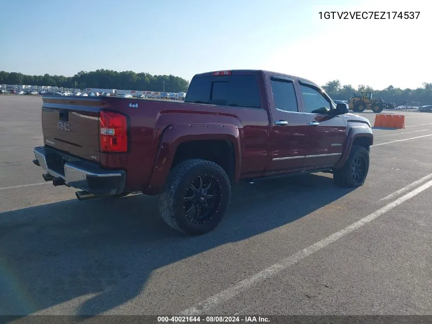 2014 GMC Sierra 1500 Slt VIN: 1GTV2VEC7EZ174537 Lot: 40021644