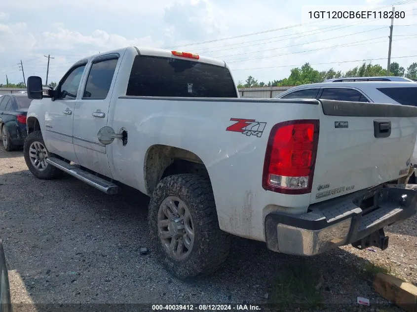 2014 GMC Sierra 2500Hd Sle VIN: 1GT120CB6EF118280 Lot: 40039412