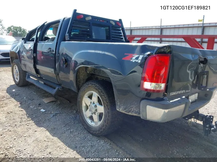 1GT120CG1EF189821 2014 GMC Sierra 2500Hd Sle