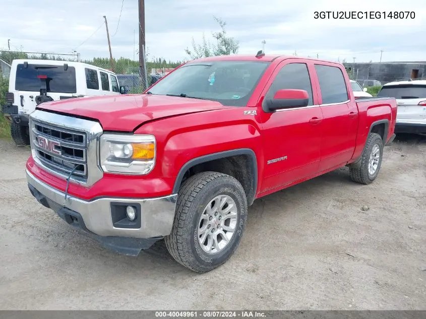 2014 GMC Sierra 1500 Sle VIN: 3GTU2UEC1EG148070 Lot: 40049961