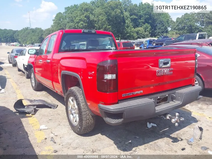 2014 GMC Sierra 1500 VIN: 1GTR1TEHXEZ190865 Lot: 40056988