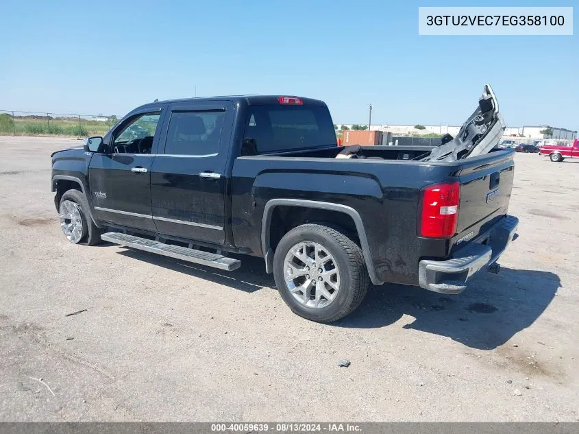 3GTU2VEC7EG358100 2014 GMC Sierra 1500 Slt