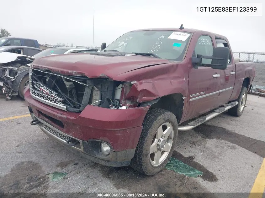 1GT125E83EF123399 2014 GMC Sierra 2500Hd Denali