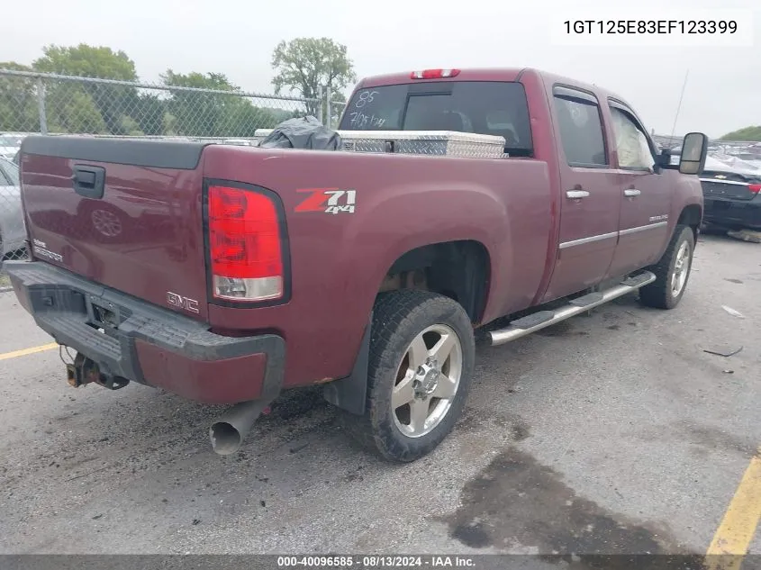 1GT125E83EF123399 2014 GMC Sierra 2500Hd Denali