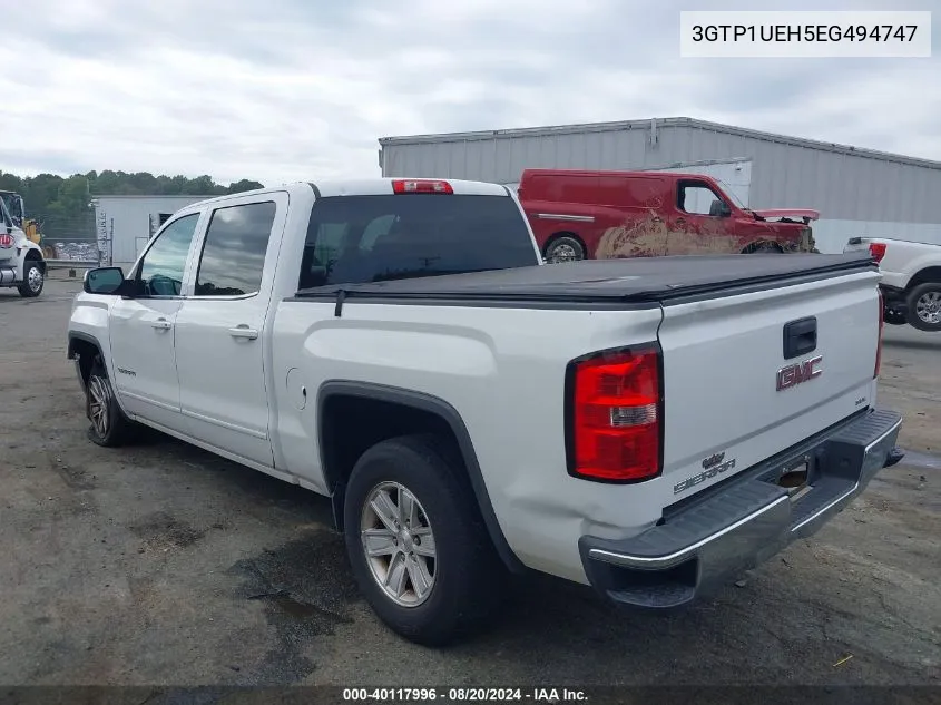 2014 GMC Sierra 1500 C1500 Sle VIN: 3GTP1UEH5EG494747 Lot: 40117996