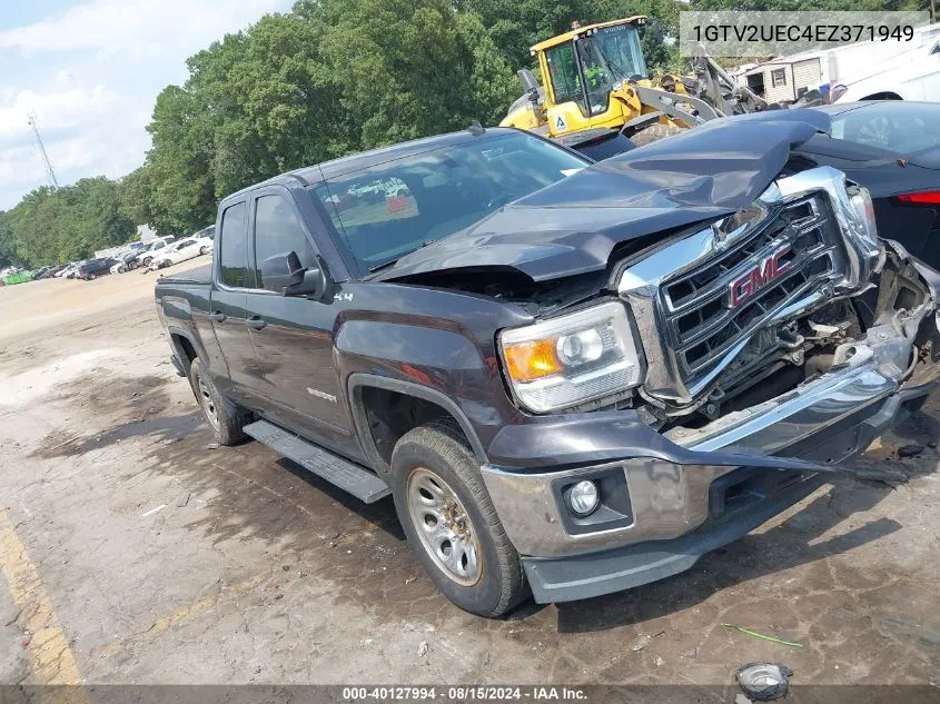 2014 GMC Sierra 1500 Sle VIN: 1GTV2UEC4EZ371949 Lot: 40127994