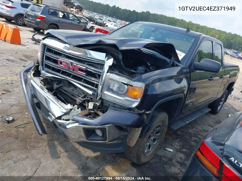 1GTV2UEC4EZ371949 2014 GMC Sierra 1500 Sle