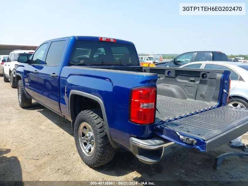 2014 GMC Sierra 1500 VIN: 3GTP1TEH6EG202470 Lot: 40135961