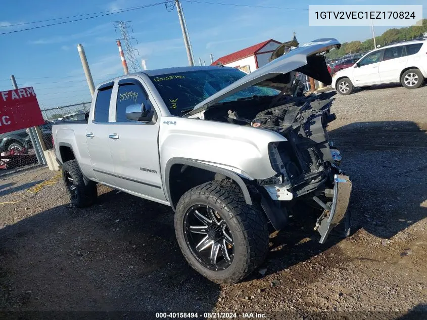 1GTV2VEC1EZ170824 2014 GMC Sierra K1500 Slt