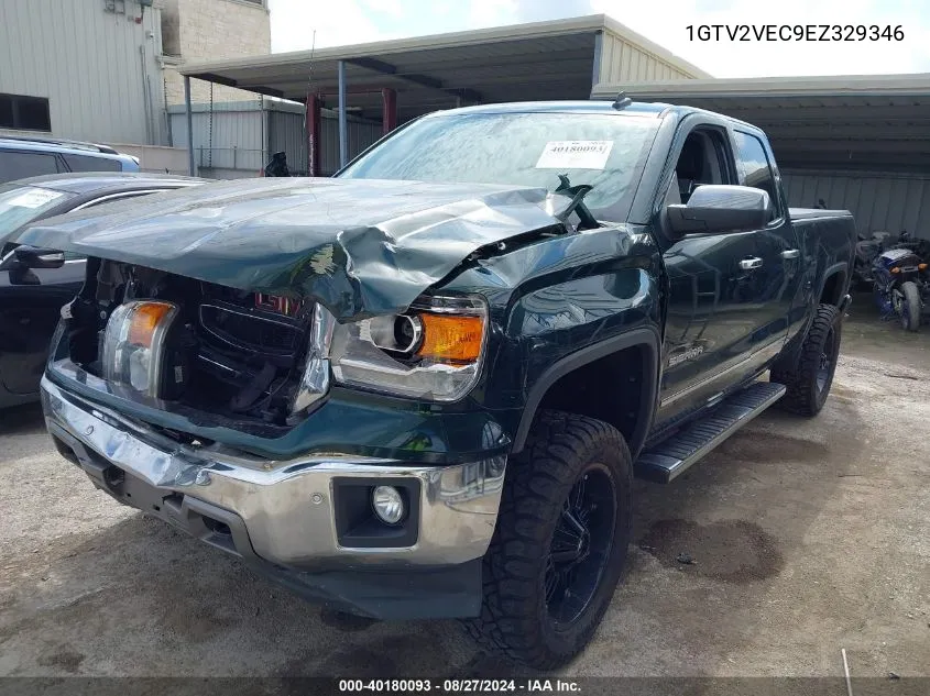 2014 GMC Sierra 1500 Slt VIN: 1GTV2VEC9EZ329346 Lot: 40180093