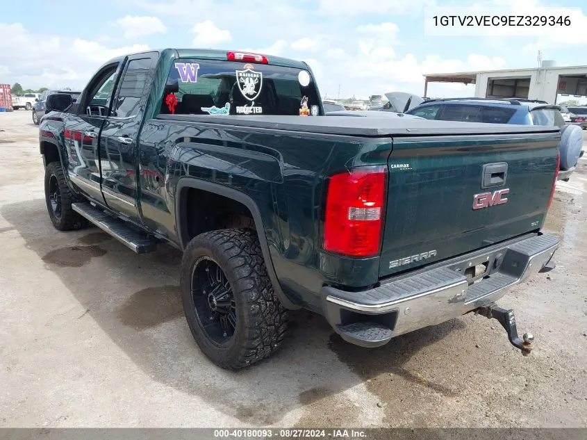 2014 GMC Sierra 1500 Slt VIN: 1GTV2VEC9EZ329346 Lot: 40180093