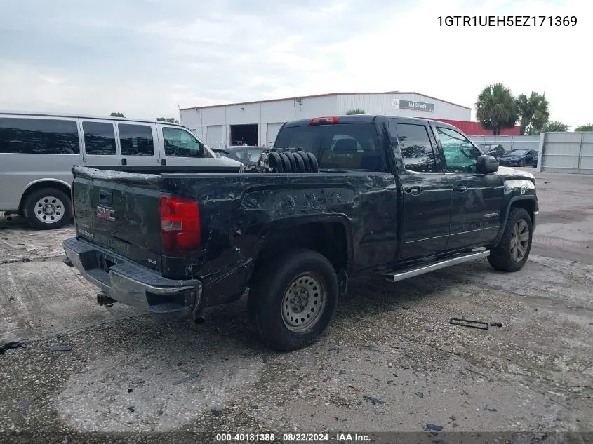 2014 GMC Sierra 1500 Sle VIN: 1GTR1UEH5EZ171369 Lot: 40181385