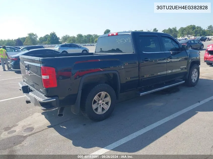 2014 GMC Sierra 1500 Sle VIN: 3GTU2UEH4EG382828 Lot: 40183091