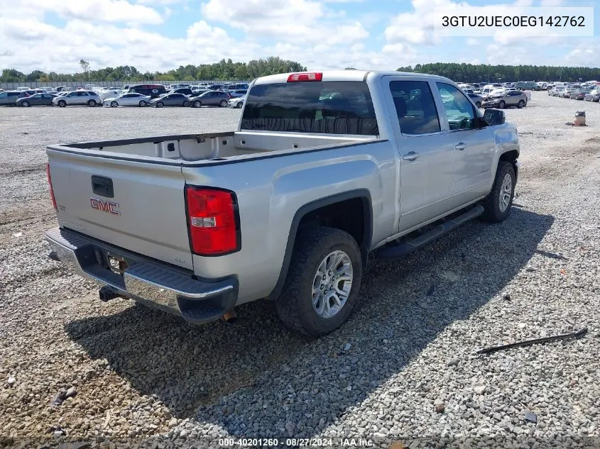 2014 GMC Sierra 1500 Sle VIN: 3GTU2UEC0EG142762 Lot: 40201260