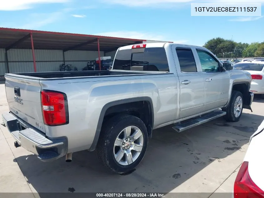 2014 GMC Sierra 1500 Sle VIN: 1GTV2UEC8EZ111537 Lot: 40207124