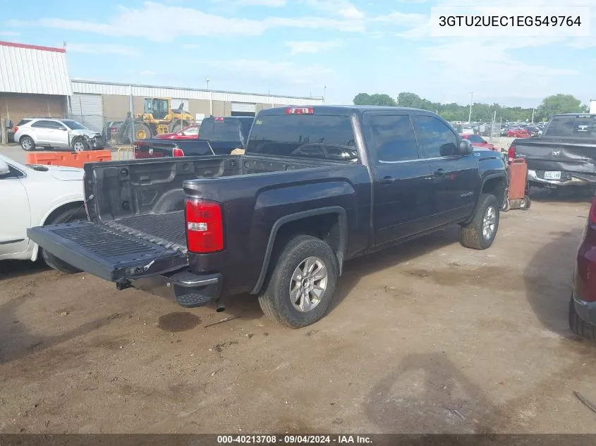 2014 GMC Sierra 1500 Sle VIN: 3GTU2UEC1EG549764 Lot: 40213708