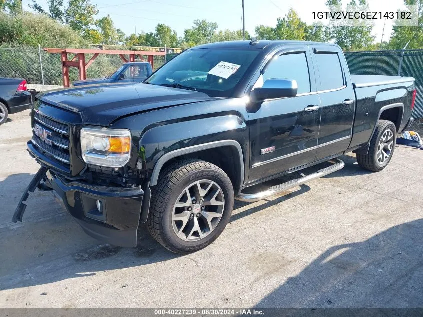 2014 GMC Sierra 1500 Slt VIN: 1GTV2VEC6EZ143182 Lot: 40227239