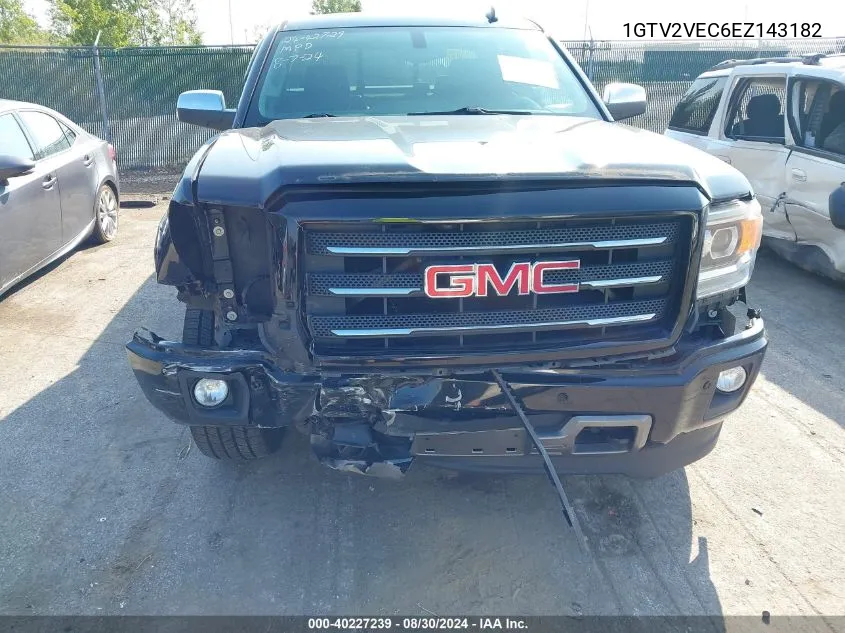 2014 GMC Sierra 1500 Slt VIN: 1GTV2VEC6EZ143182 Lot: 40227239