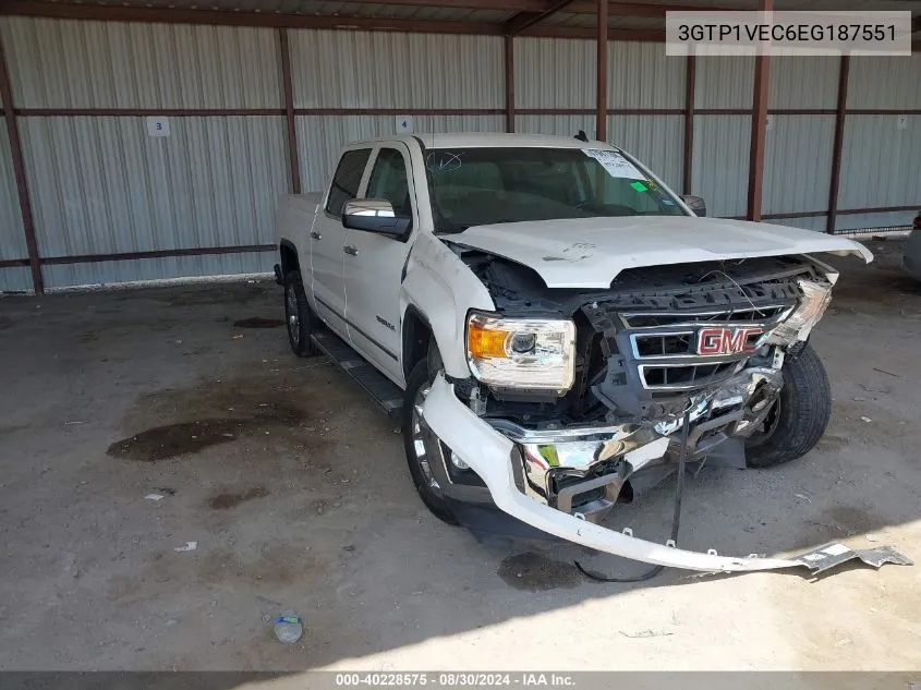 2014 GMC Sierra 1500 Slt VIN: 3GTP1VEC6EG187551 Lot: 40228575