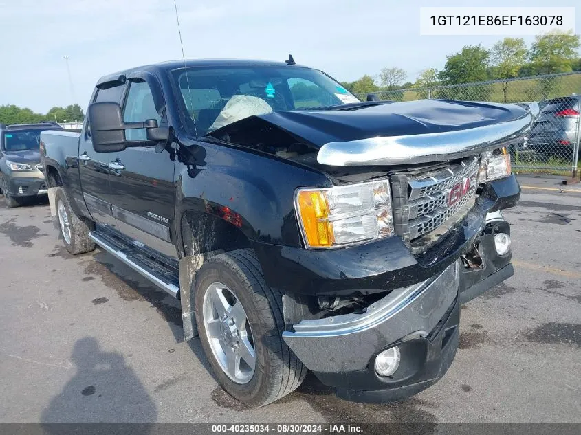 2014 GMC Sierra 2500Hd Slt VIN: 1GT121E86EF163078 Lot: 40235034