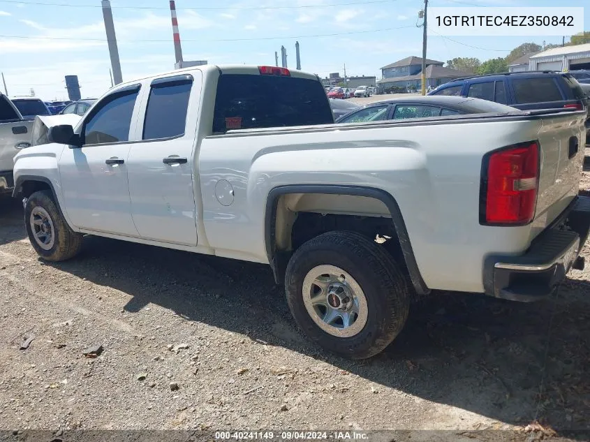 1GTR1TEC4EZ350842 2014 GMC Sierra 1500 C1500