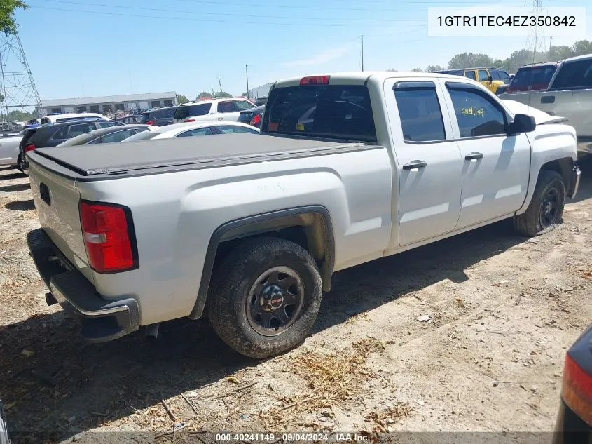 2014 GMC Sierra 1500 C1500 VIN: 1GTR1TEC4EZ350842 Lot: 40241149