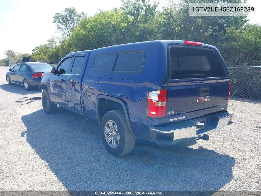 2014 GMC Sierra 1500 Sle VIN: 1GTV2UEH5EZ168239 Lot: 40259444