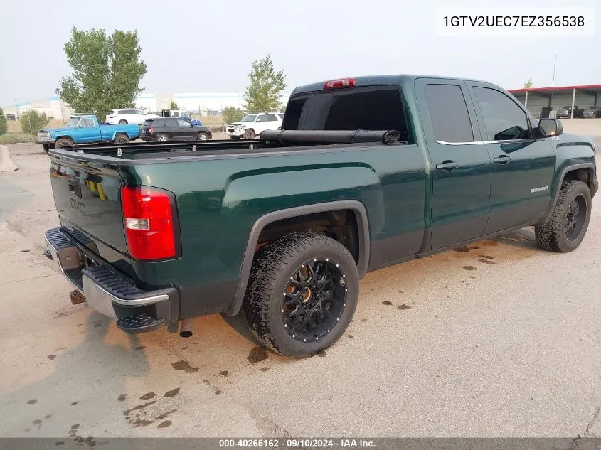 1GTV2UEC7EZ356538 2014 GMC Sierra 1500 Sle