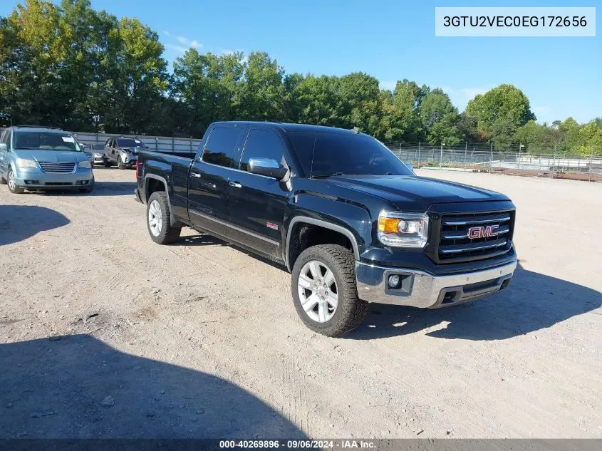 2014 GMC Sierra 1500 Slt VIN: 3GTU2VEC0EG172656 Lot: 40269896