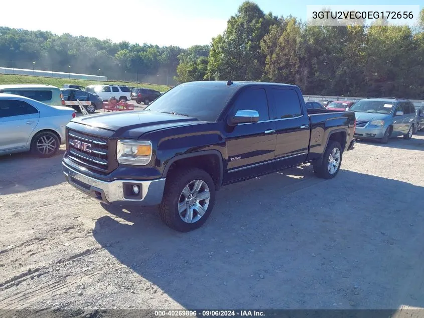 2014 GMC Sierra 1500 Slt VIN: 3GTU2VEC0EG172656 Lot: 40269896