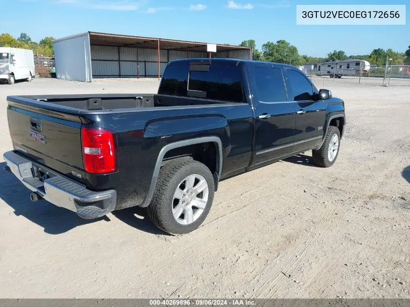 2014 GMC Sierra 1500 Slt VIN: 3GTU2VEC0EG172656 Lot: 40269896