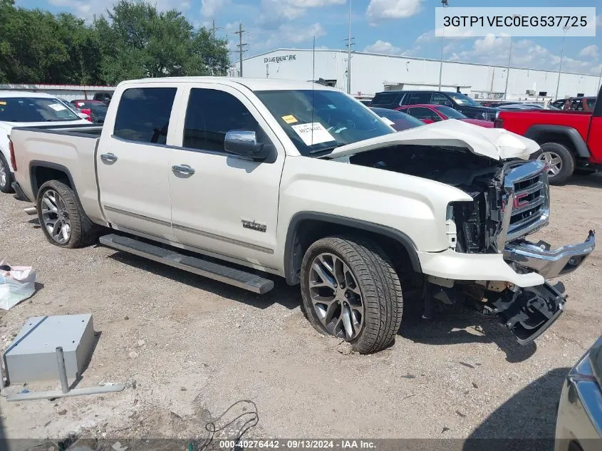 2014 GMC Sierra C1500 Slt VIN: 3GTP1VEC0EG537725 Lot: 40276442