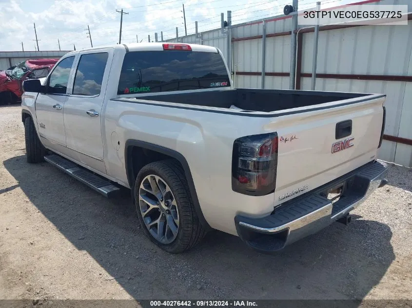 2014 GMC Sierra C1500 Slt VIN: 3GTP1VEC0EG537725 Lot: 40276442