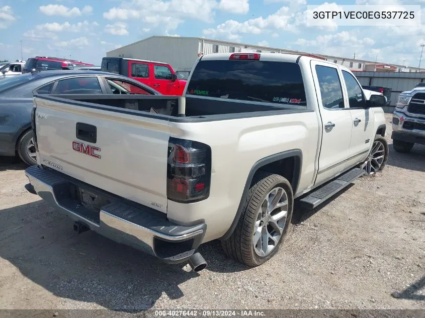 2014 GMC Sierra C1500 Slt VIN: 3GTP1VEC0EG537725 Lot: 40276442