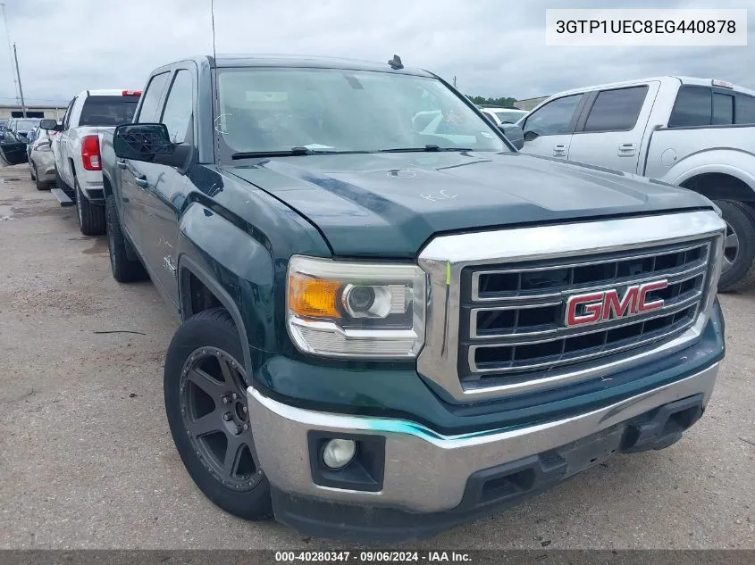 2014 GMC Sierra 1500 Sle VIN: 3GTP1UEC8EG440878 Lot: 40280347