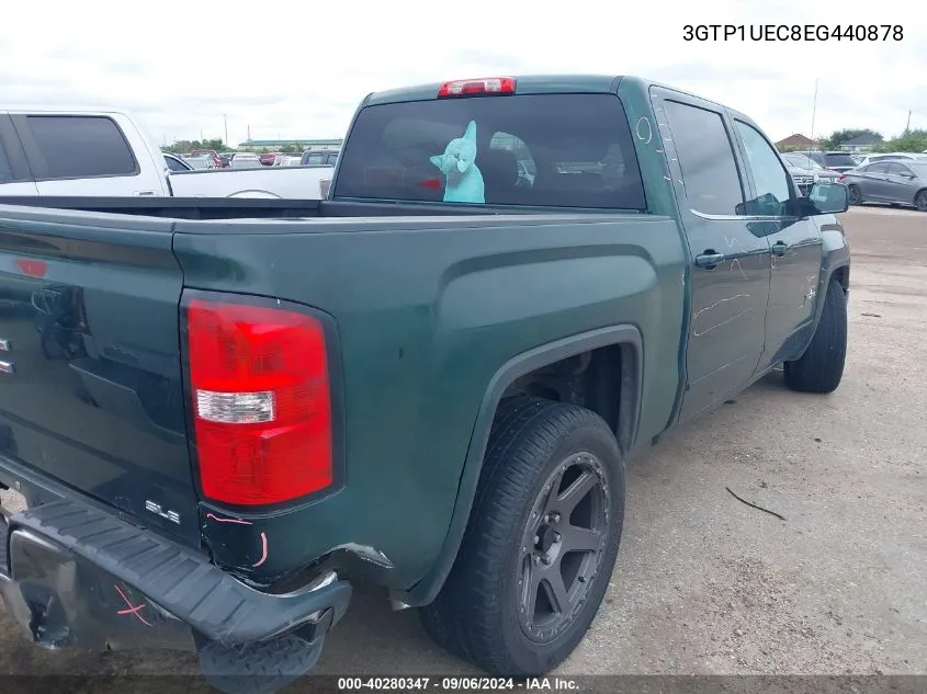 2014 GMC Sierra 1500 Sle VIN: 3GTP1UEC8EG440878 Lot: 40280347