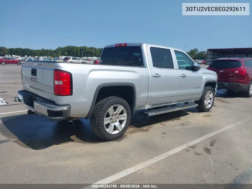 2014 GMC Sierra 1500 Slt VIN: 3GTU2VEC8EG292611 Lot: 40292795