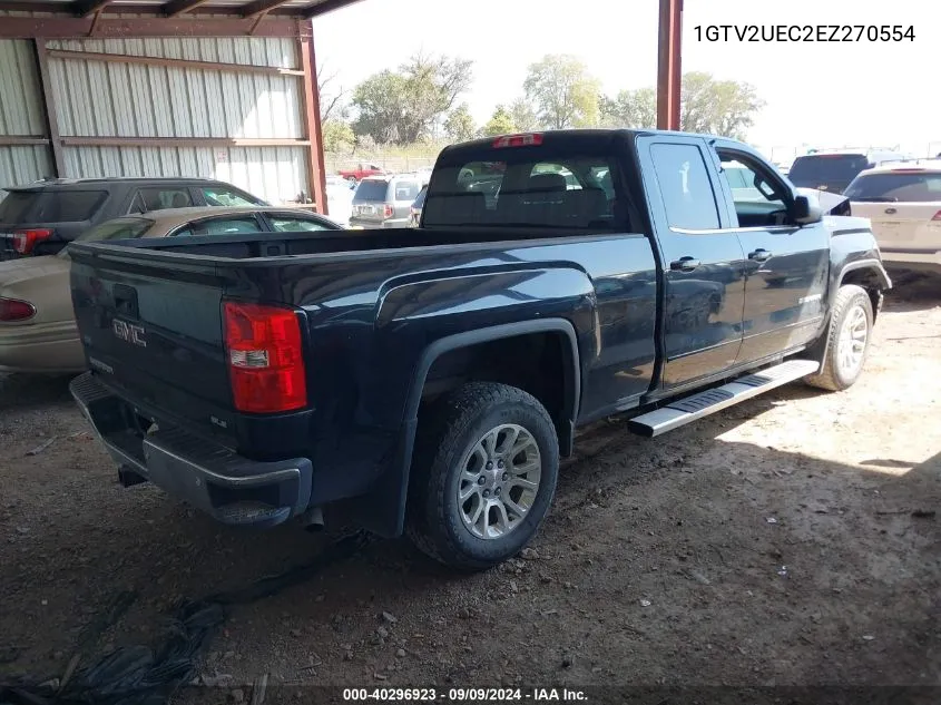 2014 GMC Sierra 1500 Sle VIN: 1GTV2UEC2EZ270554 Lot: 40296923