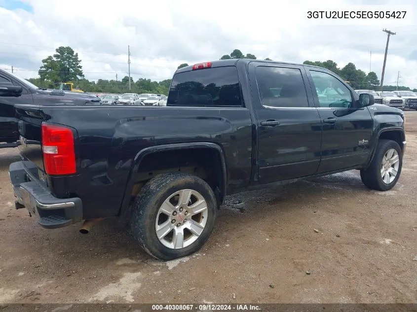 2014 GMC Sierra 1500 Sle VIN: 3GTU2UEC5EG505427 Lot: 40308067