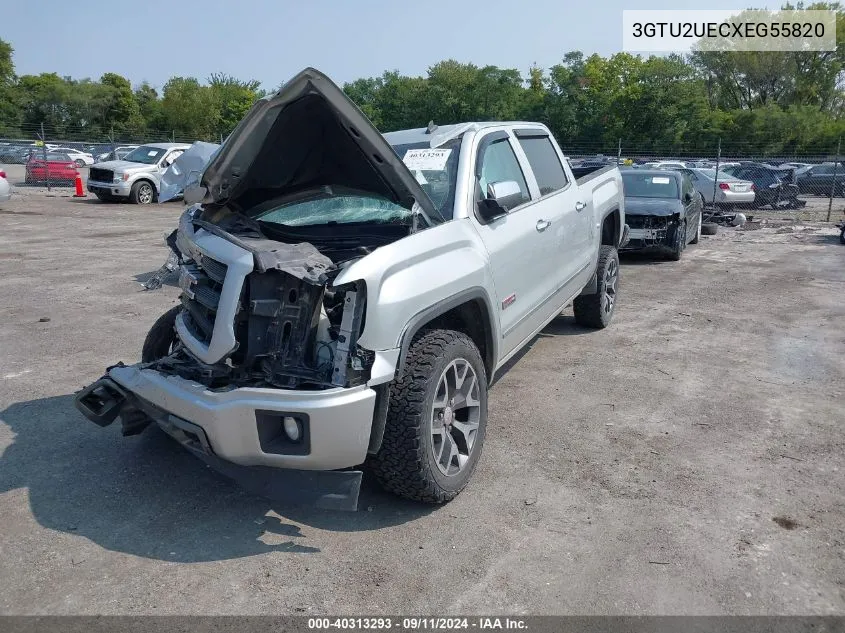 2014 GMC Sierra K1500 Sle VIN: 3GTU2UECXEG55820 Lot: 40313293