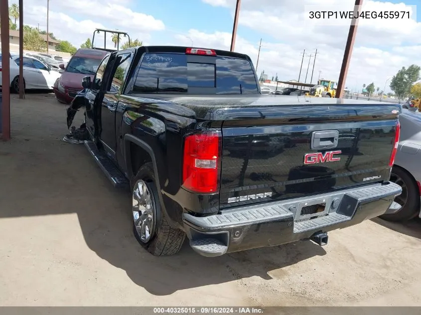 2014 GMC Sierra 1500 C1500 Denali VIN: 3GTP1WEJ4EG455971 Lot: 40325015