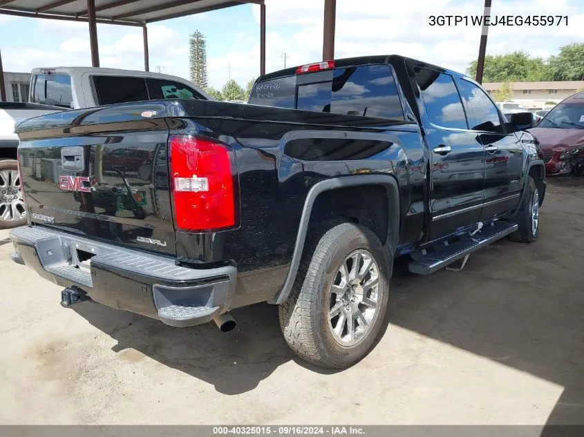 2014 GMC Sierra 1500 C1500 Denali VIN: 3GTP1WEJ4EG455971 Lot: 40325015