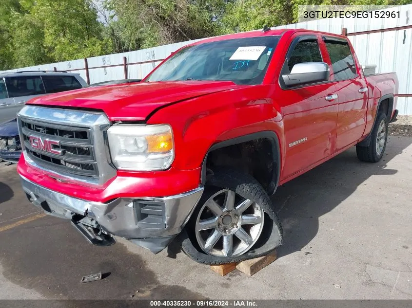 2014 GMC Sierra 1500 VIN: 3GTU2TEC9EG152961 Lot: 40335230