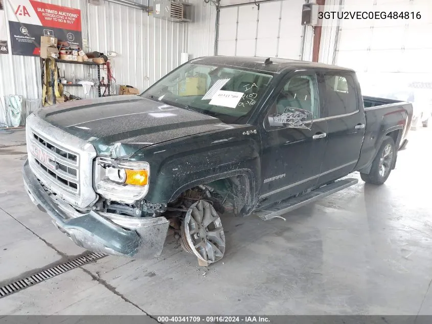 3GTU2VEC0EG484816 2014 GMC Sierra 1500 K1500 Slt