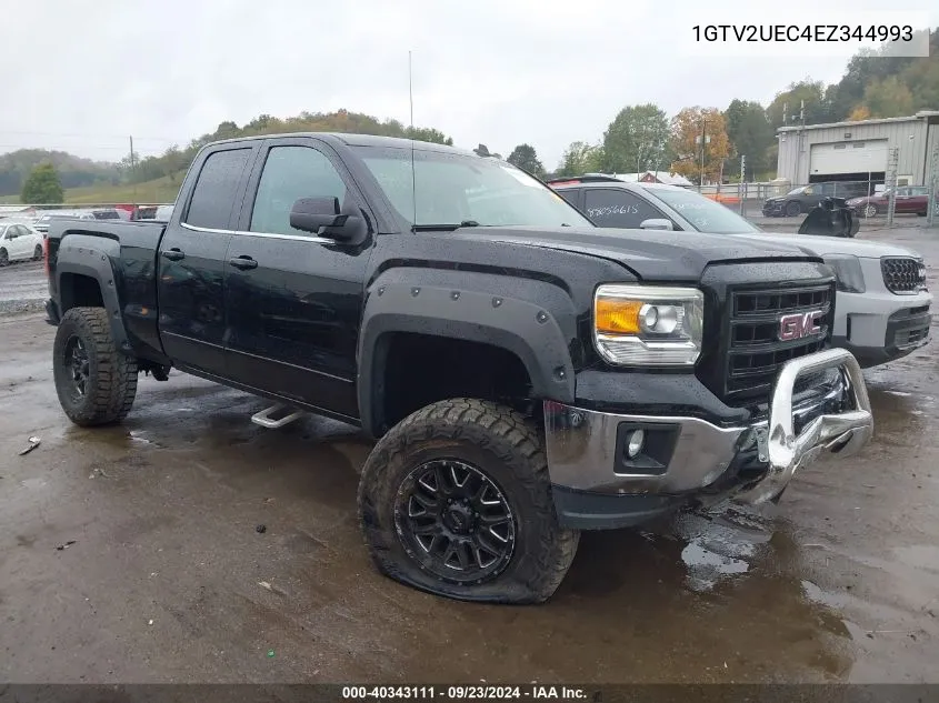 2014 GMC Sierra 1500 Sle VIN: 1GTV2UEC4EZ344993 Lot: 40343111