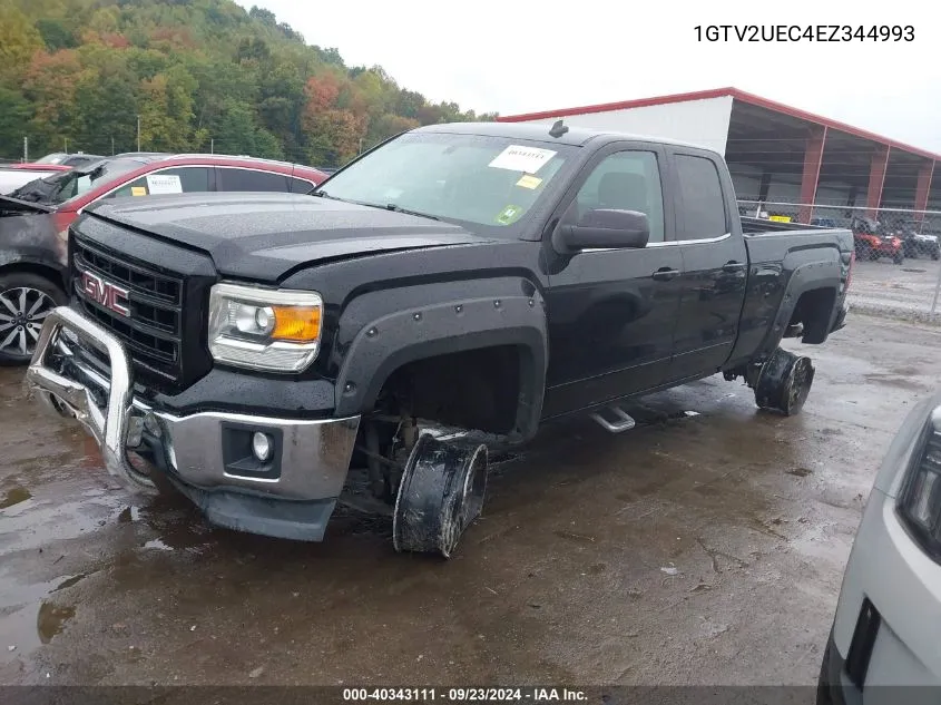 1GTV2UEC4EZ344993 2014 GMC Sierra 1500 Sle